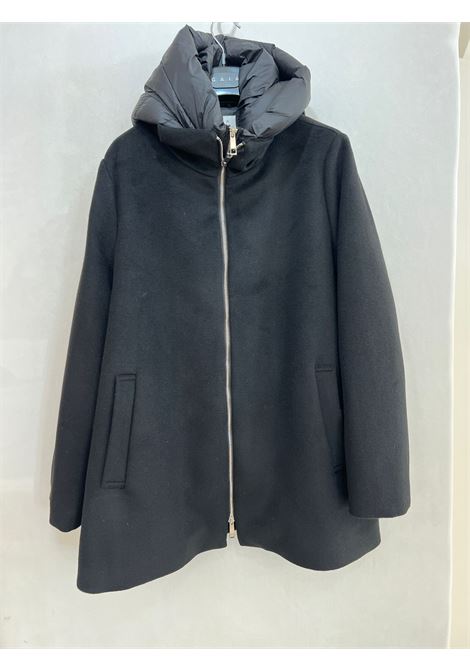 GIUBBINO IN PANNO CON CAPPUCCIO PIUMINO GAIA LIFE | Giaccone | GN2508041416900